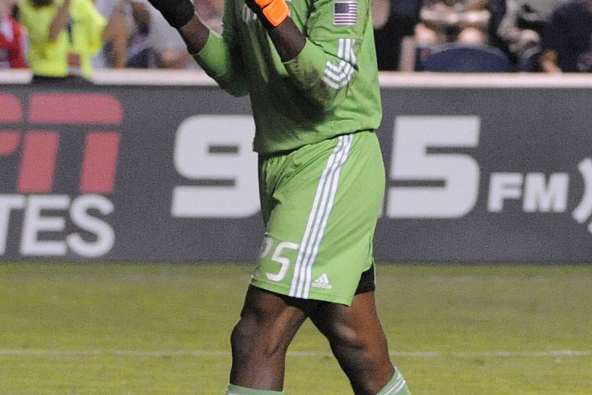 Sean Johnson does end up getting the call in goal tonight.  I had thought originally he may get the night off due to USMNT duty.  Let's bring home 3 points SJ!  (Photo by David Banks/Getty Images)
