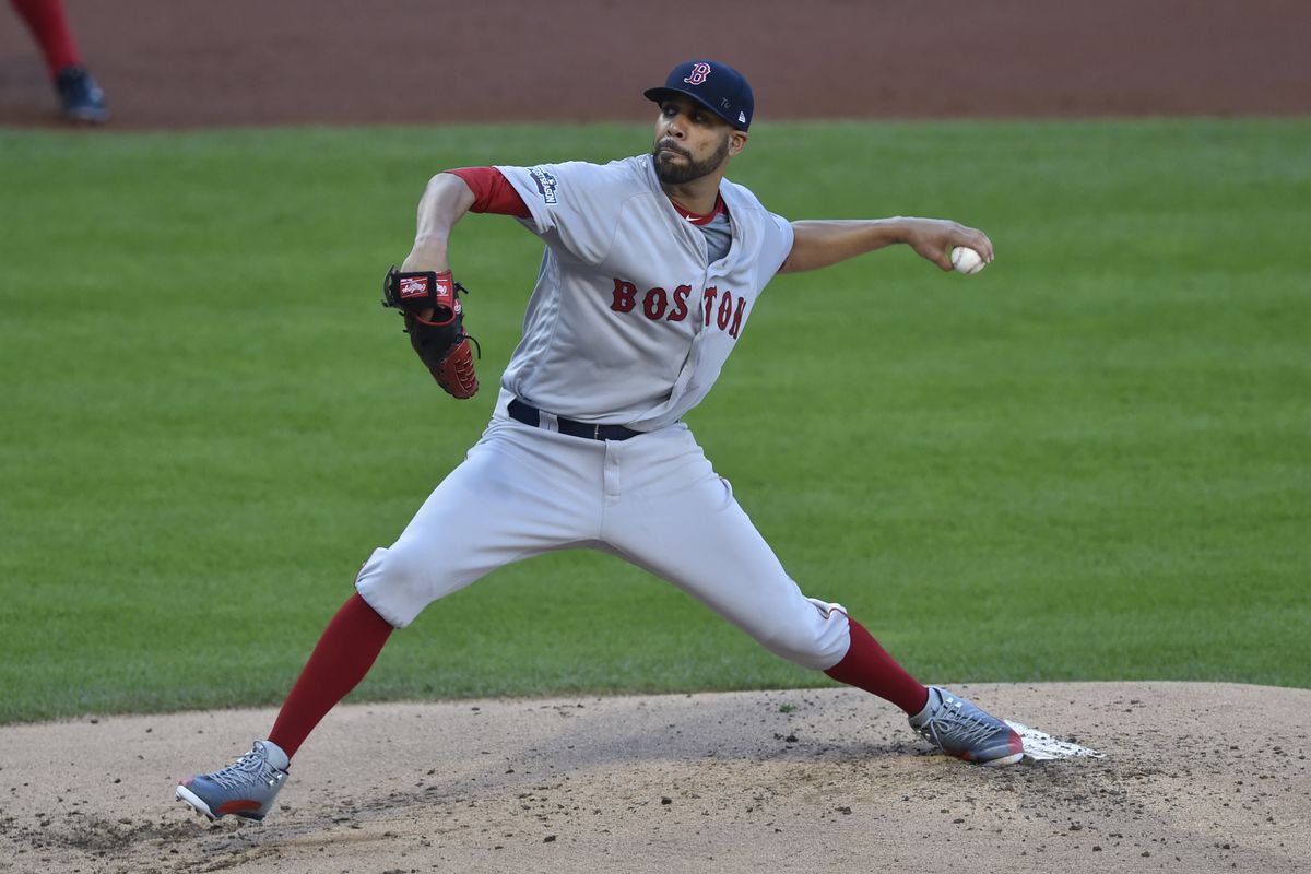 MLB: ALDS-Boston Red Sox at Cleveland Indians