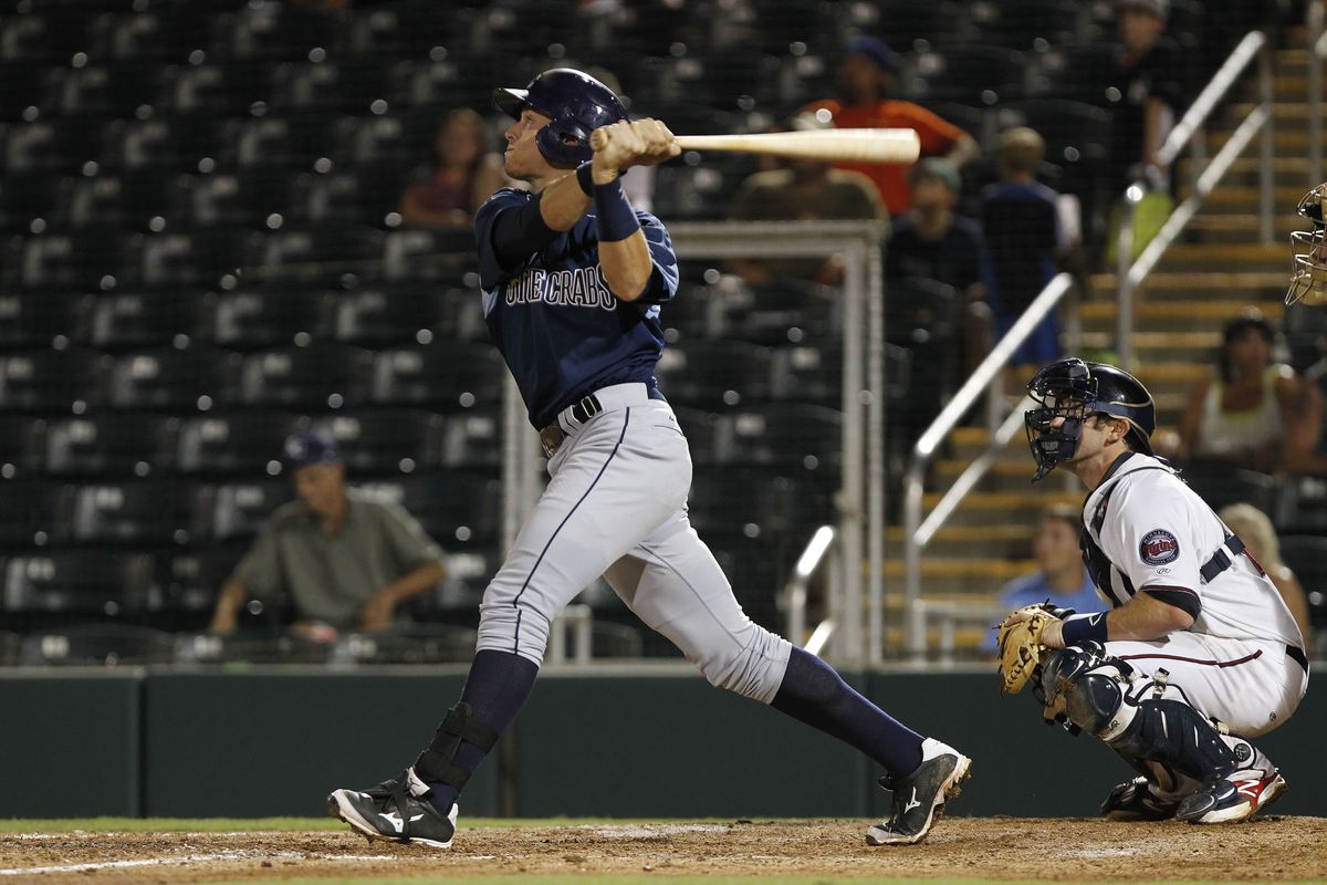 After hitting 19 home runs in 2014, Richie Shaffer already has 14 through 56 games