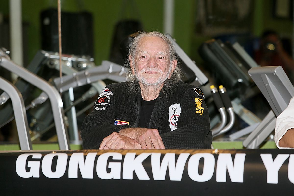 Musician Willie Nelson Gets Promoted To 5th Degree Black Belt Gong Kwon Yu Sul