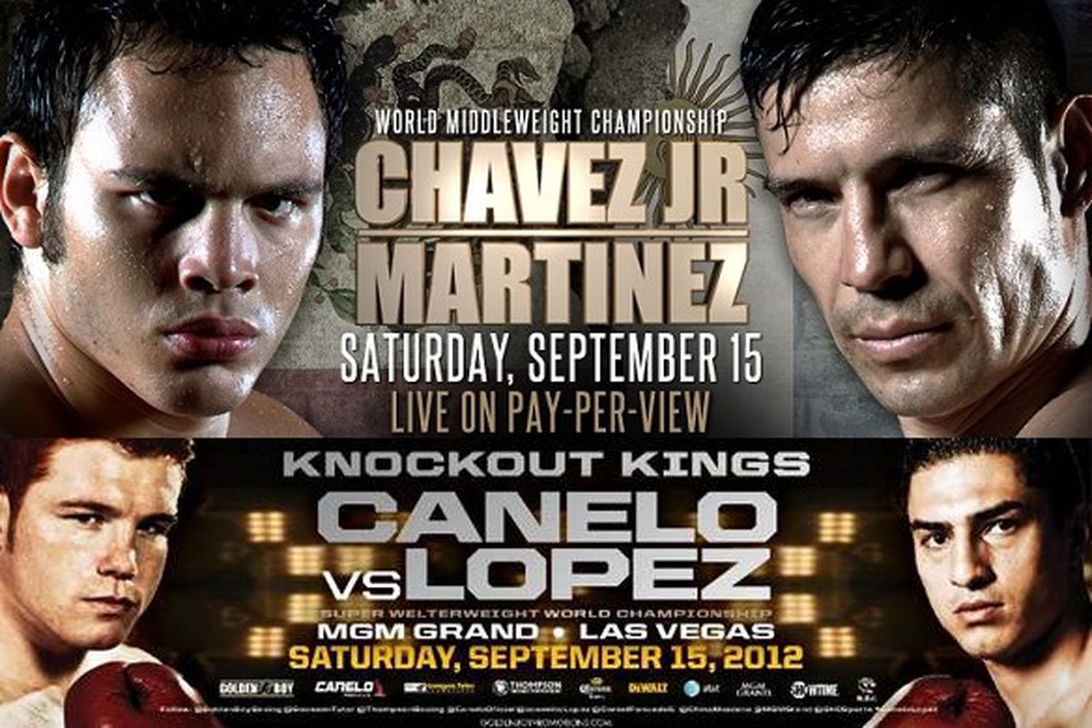 Chavez Jr vs Martinez is selling like hotcakes, but there are concerns about the rival Canelo vs Lopez show across town in Vegas.