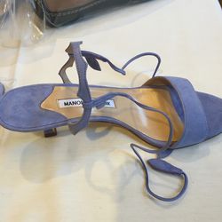 Suede heel, size 37.5, $125