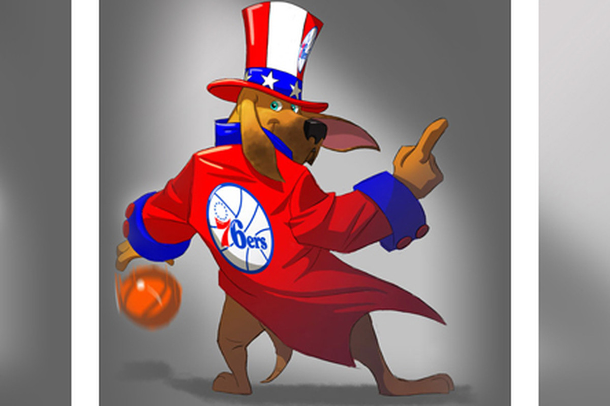 Picture courtesy of <a href="http://www.nba.com/sixers/mascotfanvote.html" target="new">Sixers.com</a>