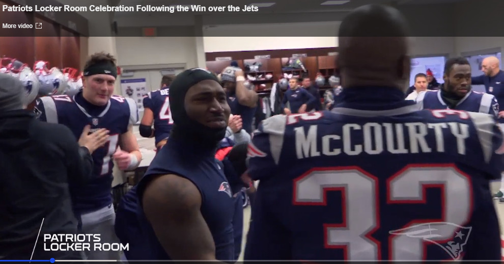 Watch the Patriots celebrate their season finale victory over the Jets Pats Pulpit
