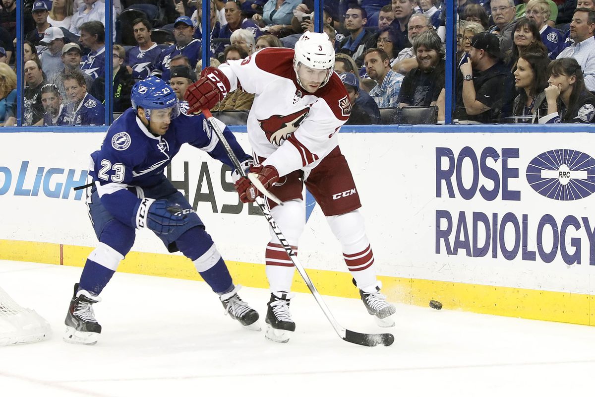 Keith Yandle is the Coyotes top scorer at the moment (1 goal, 7 assists).