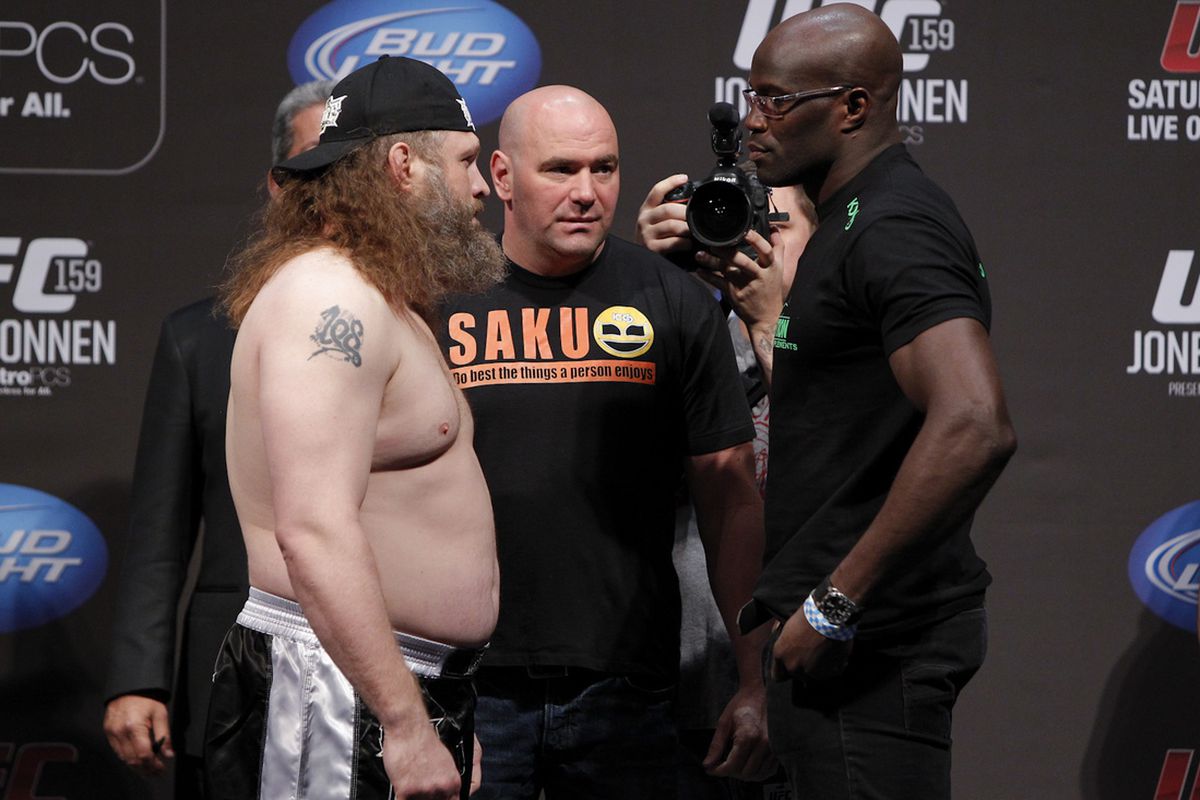 Roy Nelson faces Cheick Kongo at UFC 159 on Saturday night.