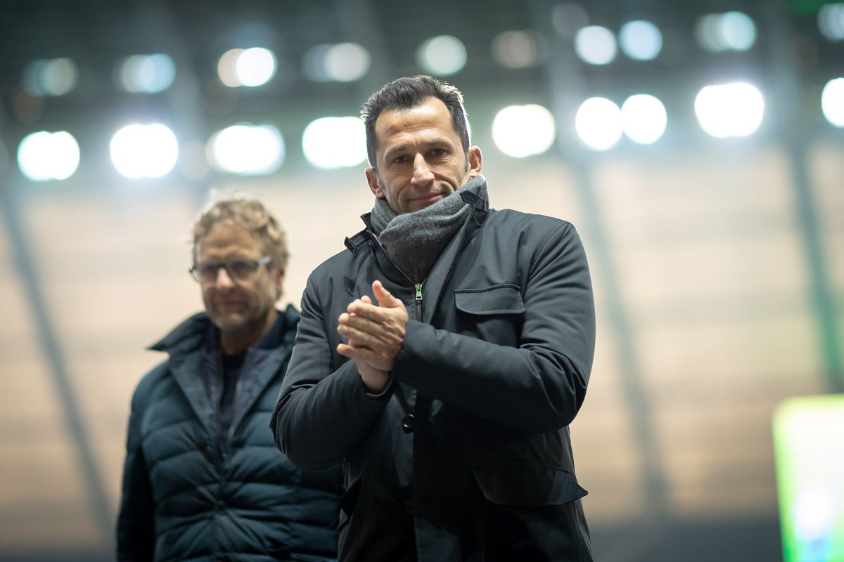 BERLIN, GERMANY - FEBRUARY 06: Sports director Hasan Salihamidzic of FC Bayern Muenchen before the game between Hertha BSC and FC Bayern Muenchen at the Olympiastadion on february 6, 2019 in Berlin, Germany.