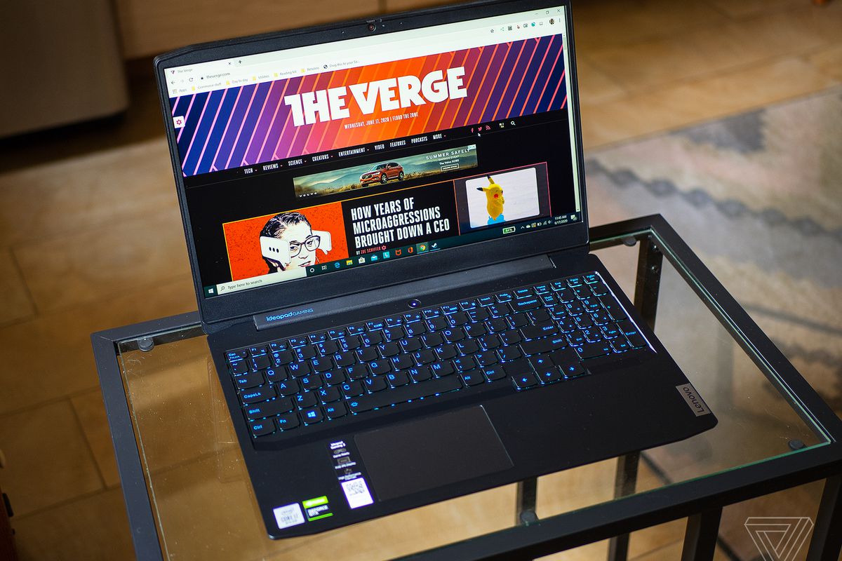 Lenovo Ideapad Gaming 3 Review Almost A Good 1 000 Gaming Laptop The Verge