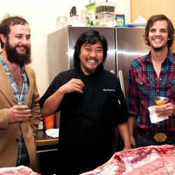 Shane and Matt with Chef Edward Lee