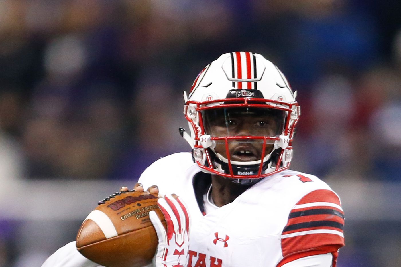 Where does Tyler Huntley stack among other QBs around the country? - Block U
