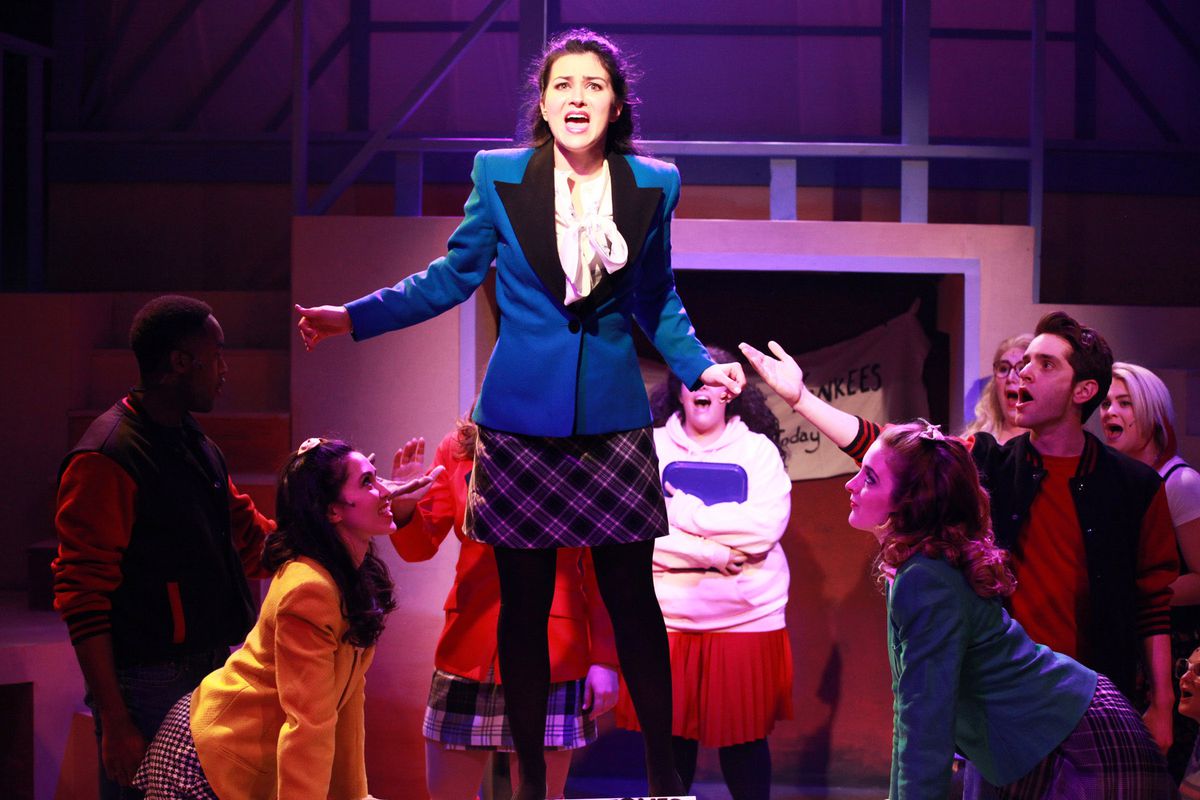 Courtney Mack stars as Veronica in Kokandy Productions’ “Heathers: The Musical.” (Photo: Emily Schwartz)