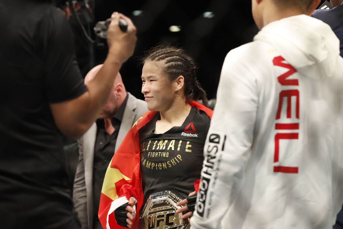 MMA: UFC Fight Night-Shenzhen-Andrade vs Weili