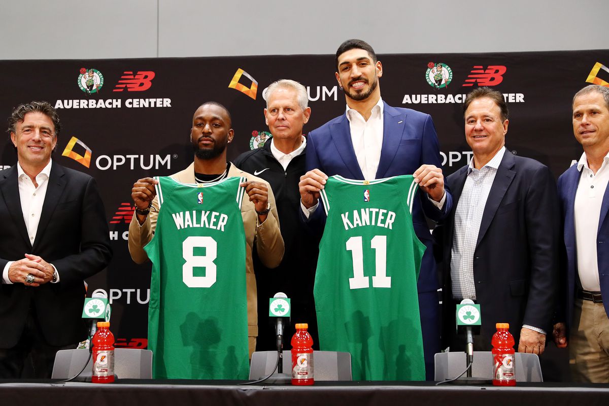 Boston Celtics Introduce Kemba Walker