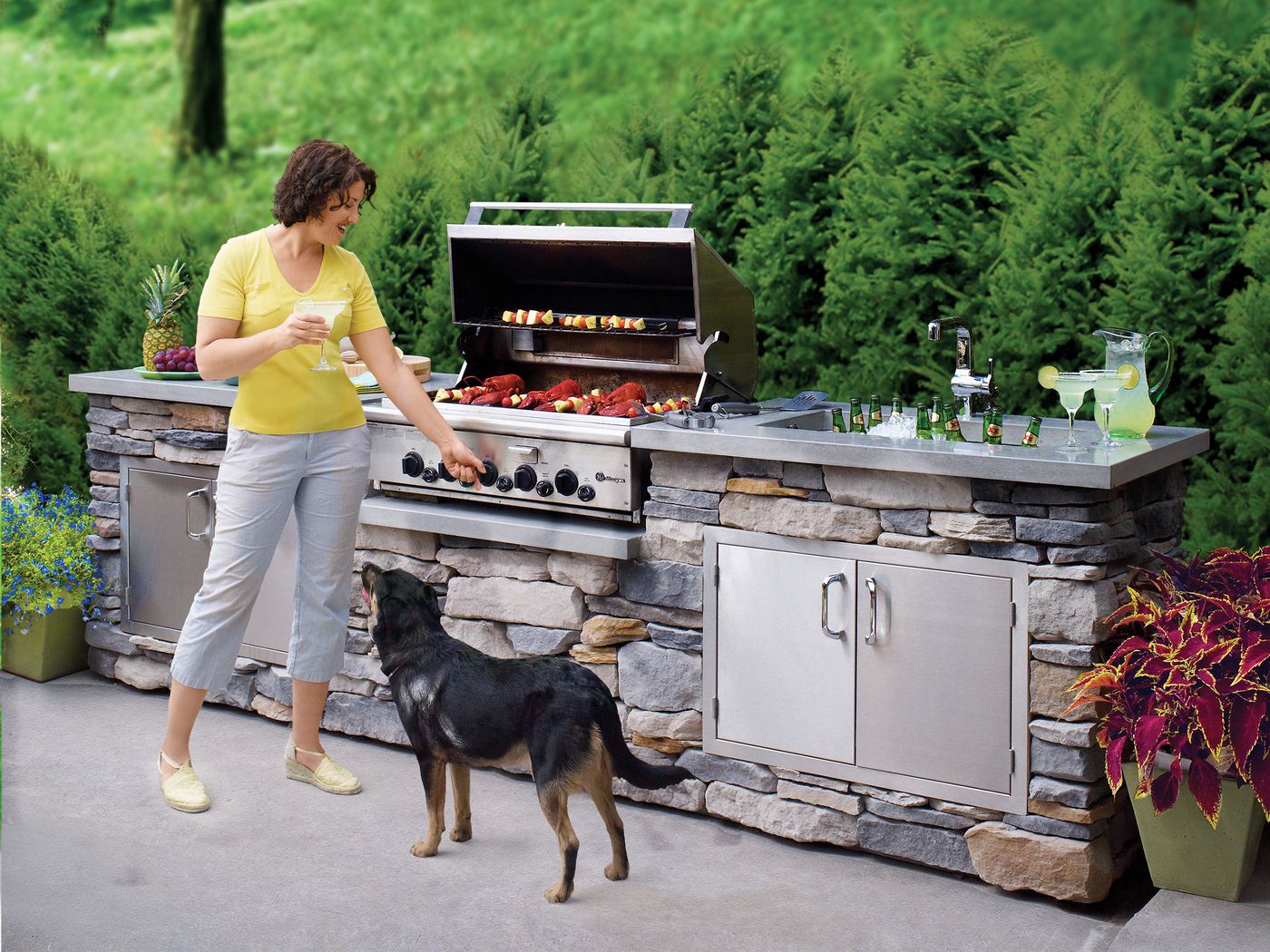 Build Your Own Outdoor Kitchen   This Old House
