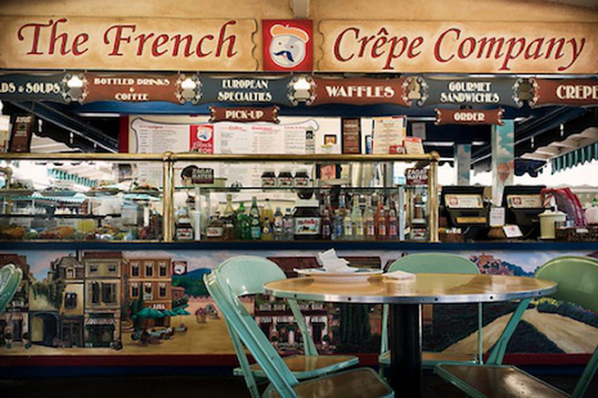The French Crepe Company, Los Angeles. 