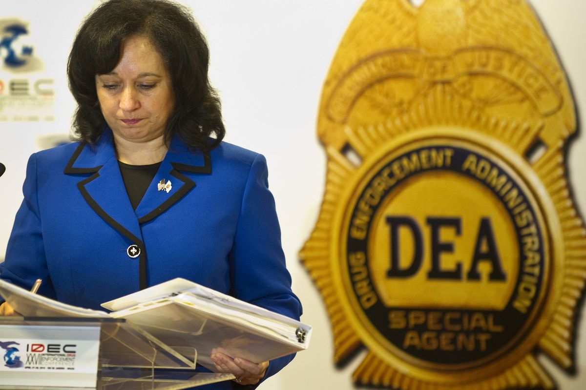 Michele Leonhart, head of the DEA, in 2010.