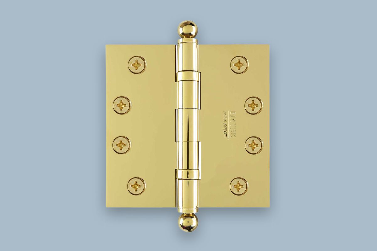 Quality Solid Brass Fix Pin Butt Hinge Decorative Box Furniture Doors Hinges 