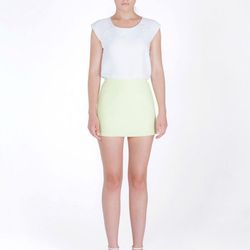 Mini skirt, <a href="http://ikolosangeles.com/new-in/mini-skirt.html"target="_blank">$89</a>.