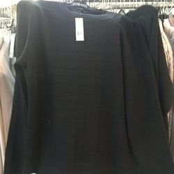 Men's sweater, size L, $99 (was $285)
