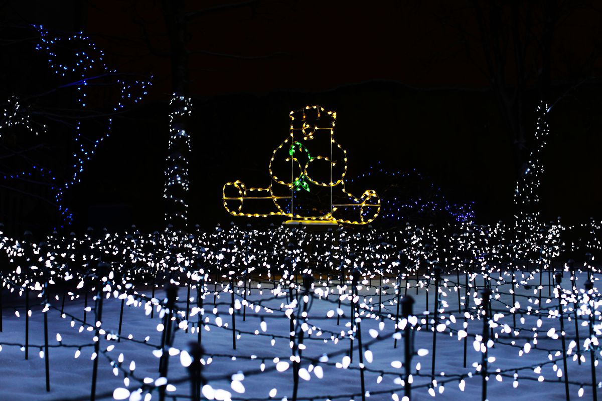The Calgary Zoo hosted it's annual Christmas light display,...