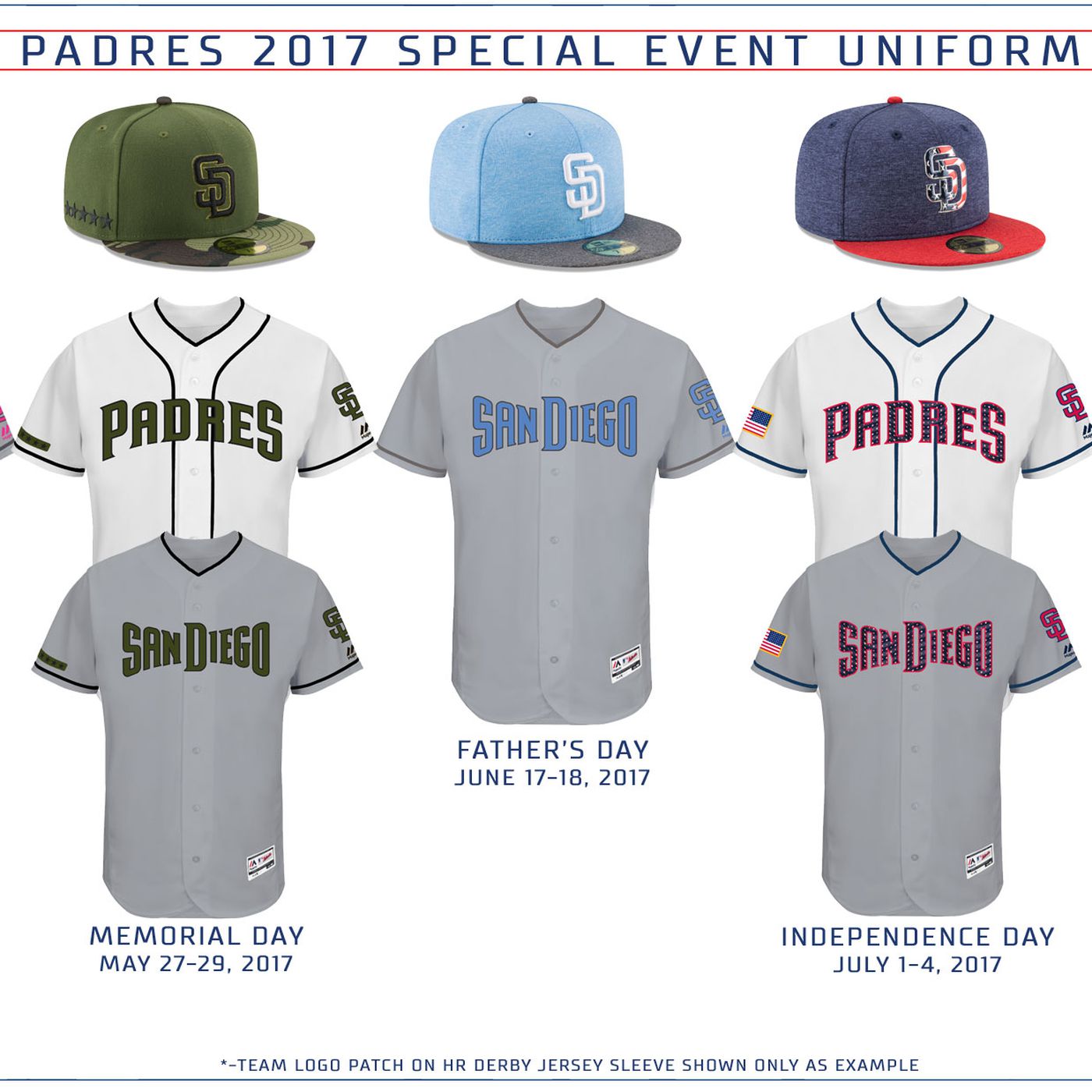 mlb father's day uniforms 2021