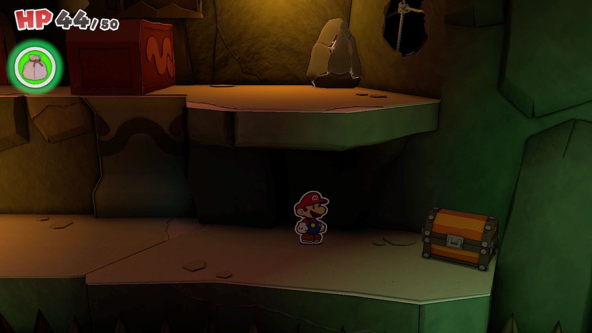 Paper Mario: The Origami King guide – Earth Vellumental Temple collectibles locations