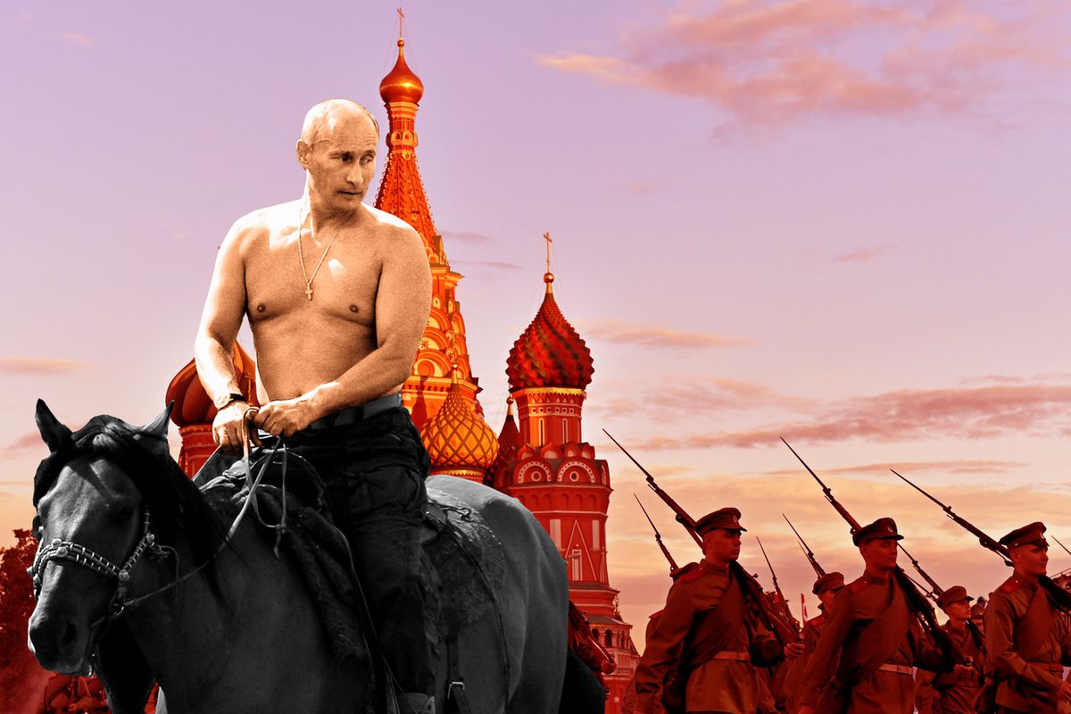 Putin collage