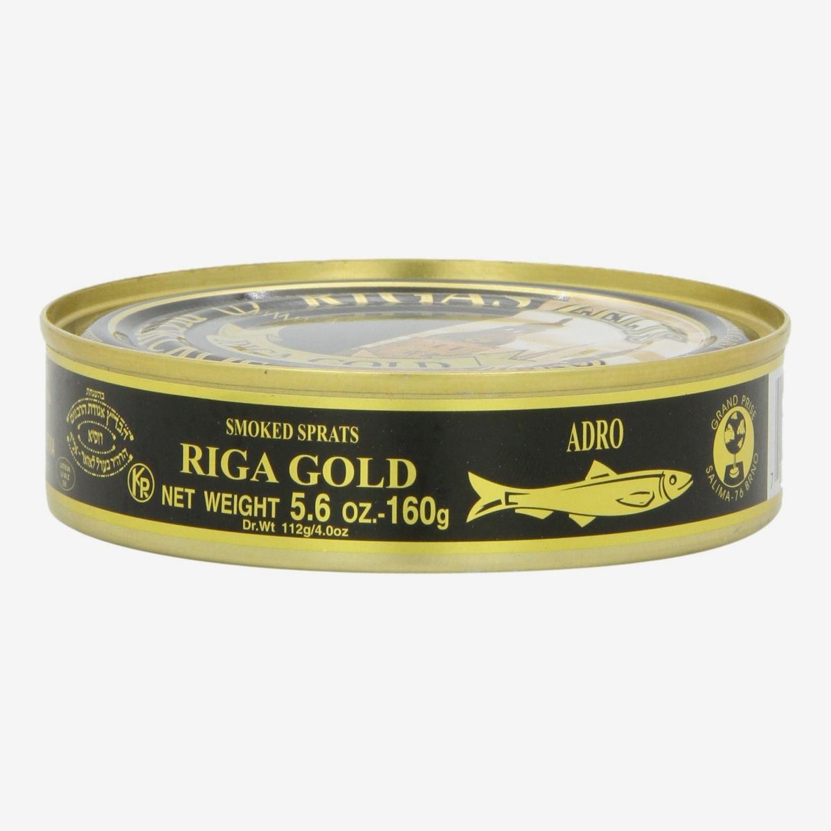 A can of Riga Smoked Sprats