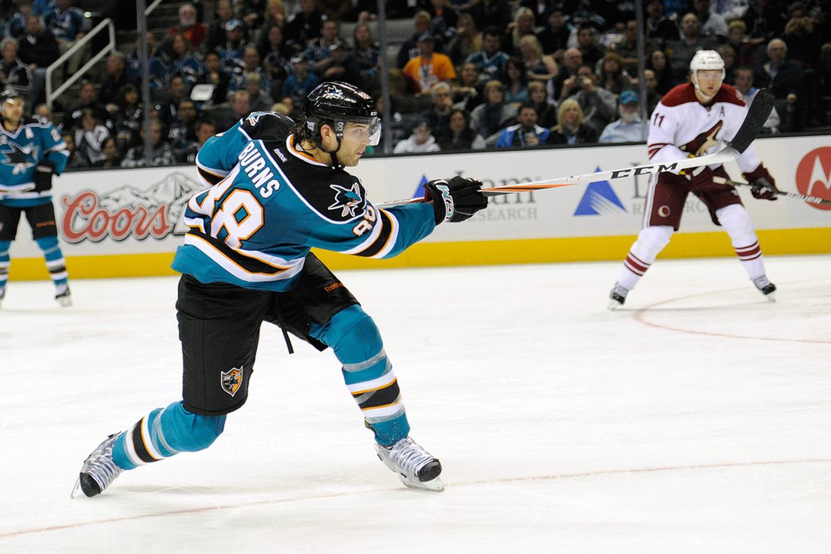 Brent Burns is playing well for the Sharks. A clear indication he hates everyone in Minnesota. 