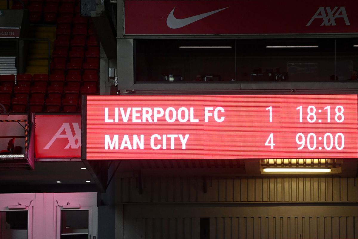 Liverpool v Manchester City - Premier League