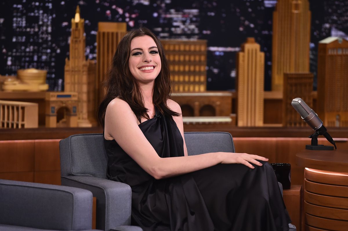 Anne Hathaway Visits ‘The Tonight Show Starring Jimmy Fallon’