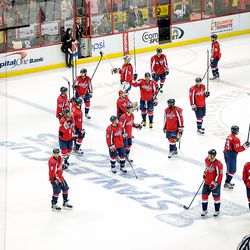 Final Capitals Salute to the Fans