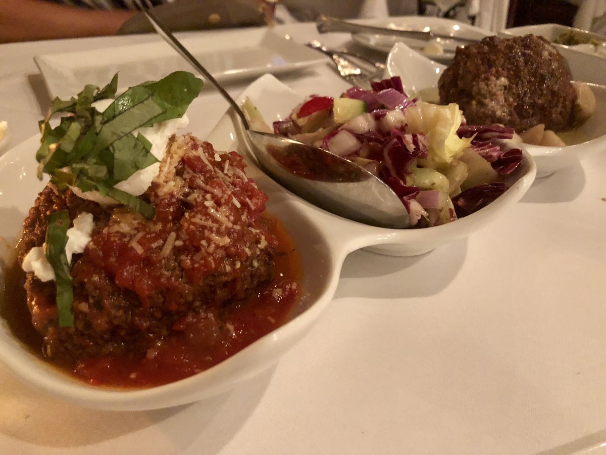 Meatball insalata at Brando’s Citi Cucina