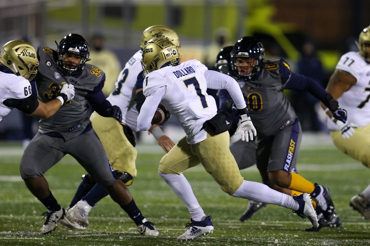 COLLEGE FOOTBALL: NOV 17 Akron at Kent State