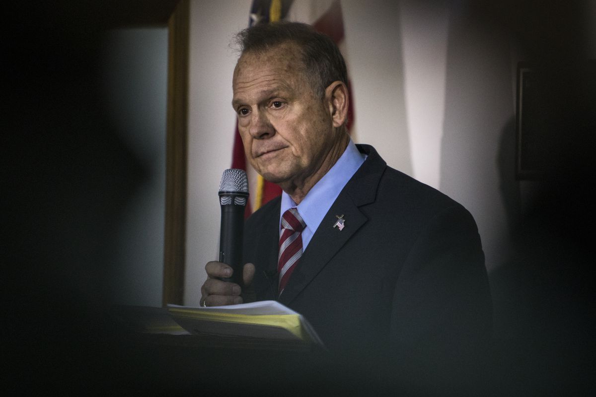 GOP Alabama Senate Candidate Roy Moore Holds Campaign Rally
