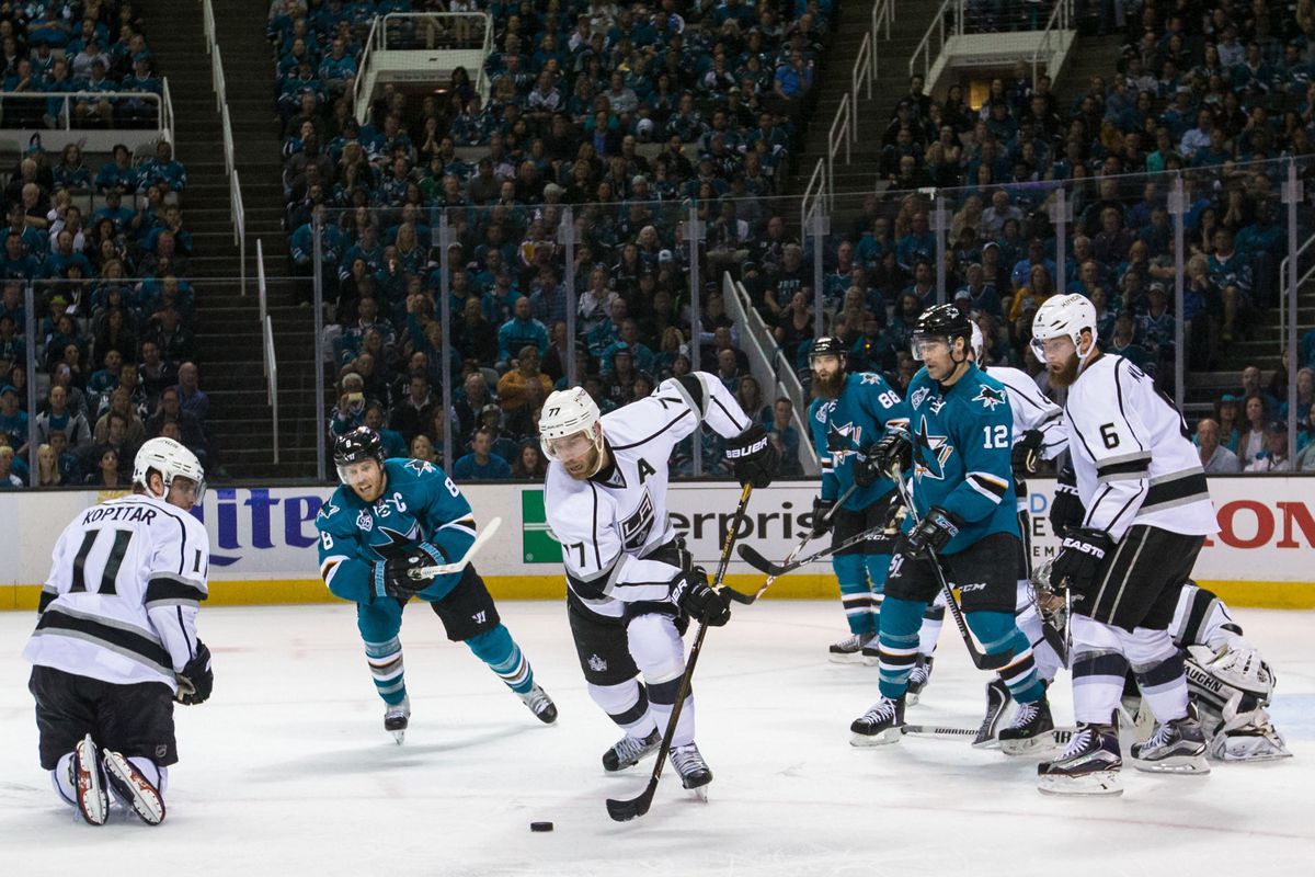 NHL: Stanley Cup Playoffs-Los Angeles Kings at San Jose Sharks