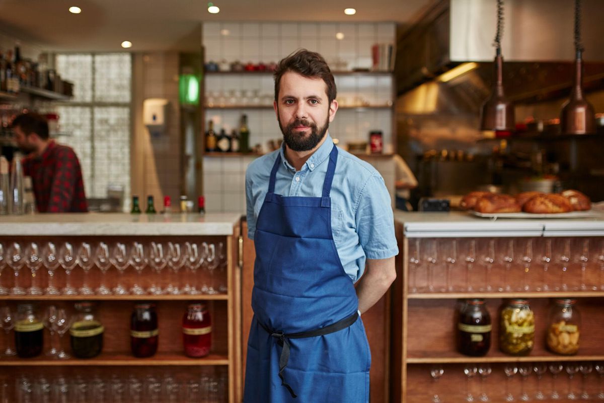 Chef Merlin Labron-Johnson, who will depart his debut London Michelin star restaurant Portland in search of a new restaurant