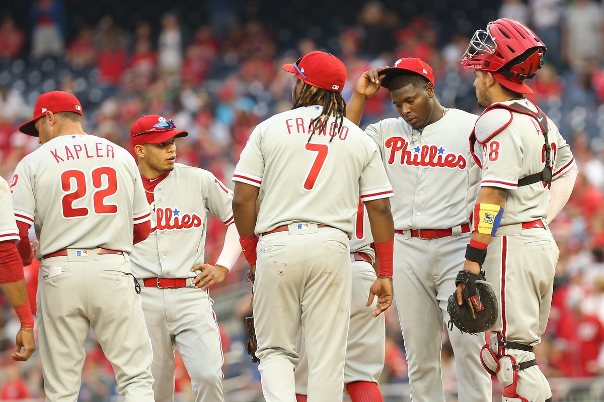 MLB: Philadelphia Phillies at Washington Nationals