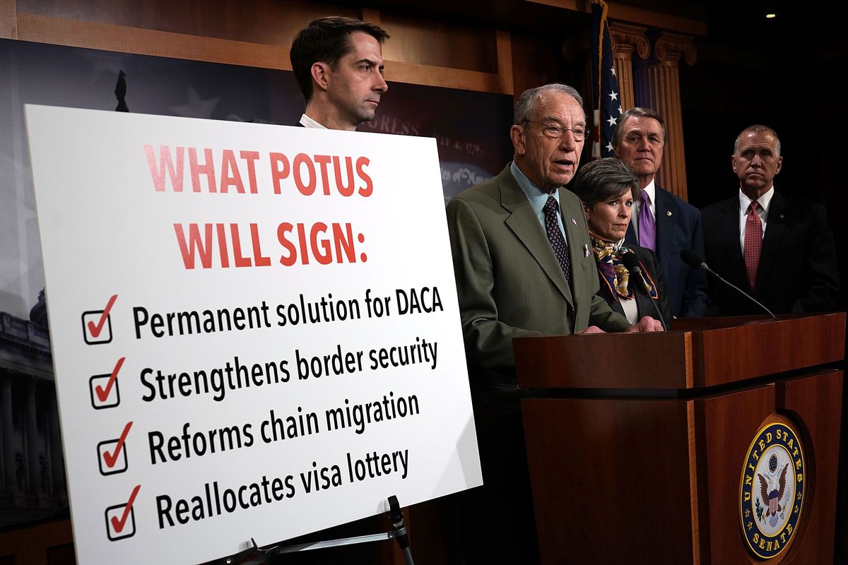 Senate Lawmakers Discuss Immigration Reform Process
