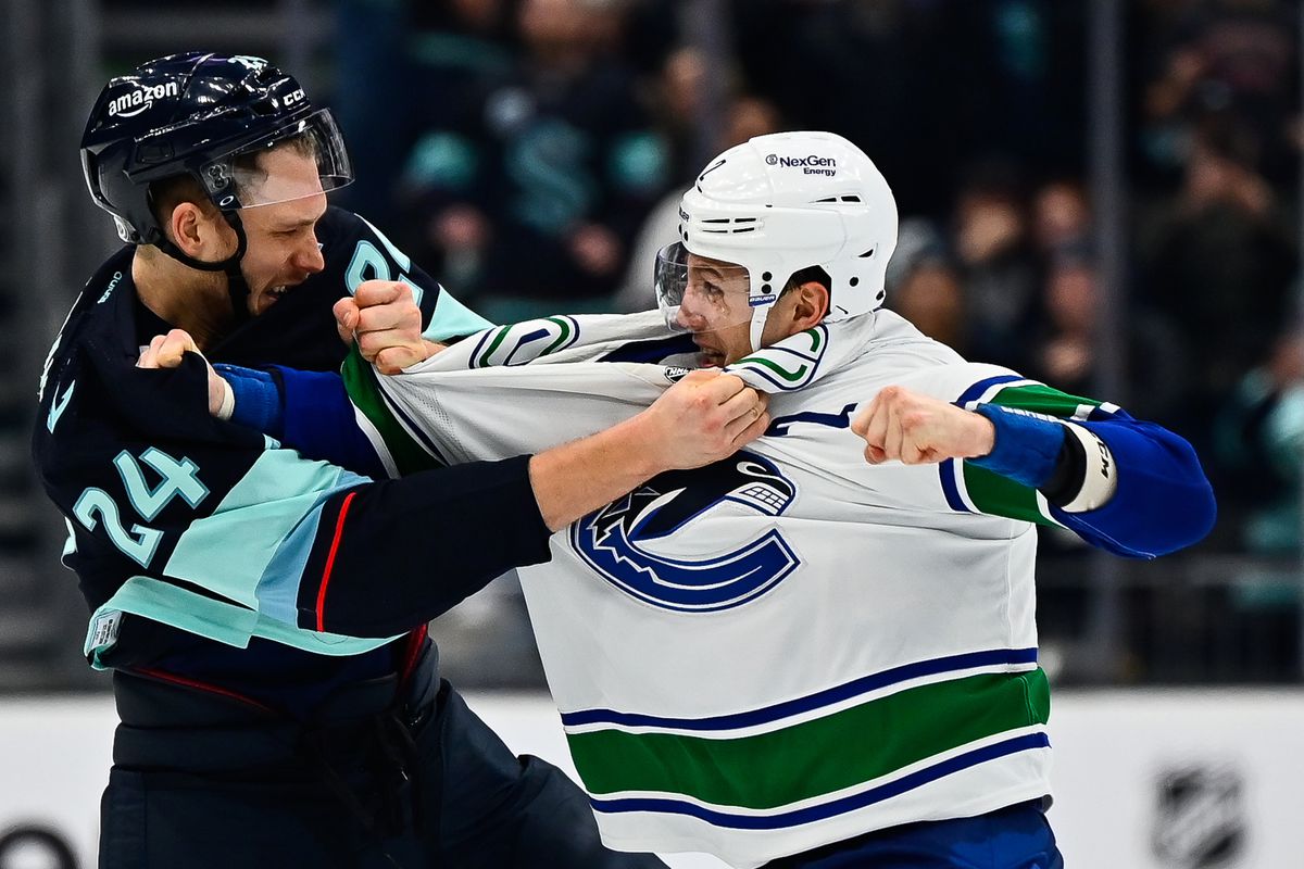 NHL: Vancouver Canucks at Seattle Kraken