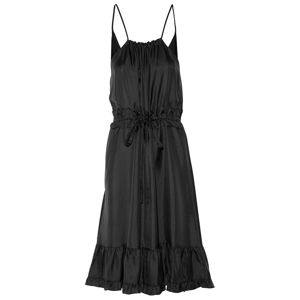 Raoul Ruffled Silk Satin Dress, $171