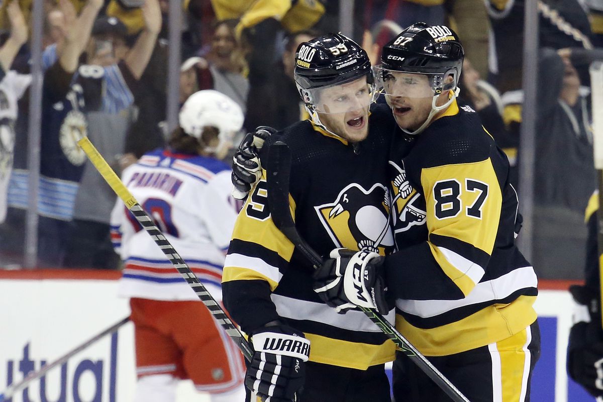 NHL: Stanley Cup Playoffs-New York Rangers at Pittsburgh Penguins