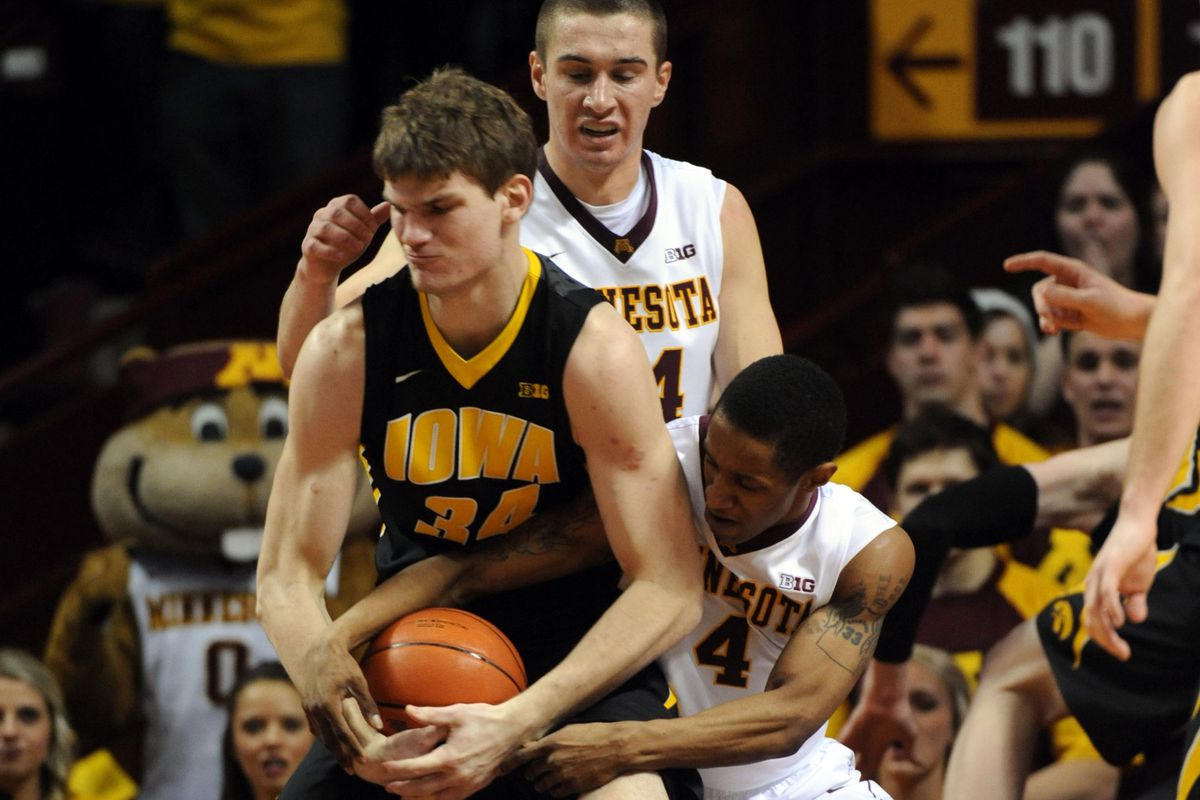 Things are all knotted up in the Big Ten... which could be good for Iowa.