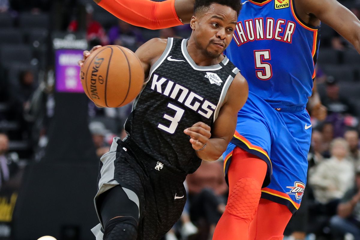 NBA: Oklahoma City Thunder at Sacramento Kings. 