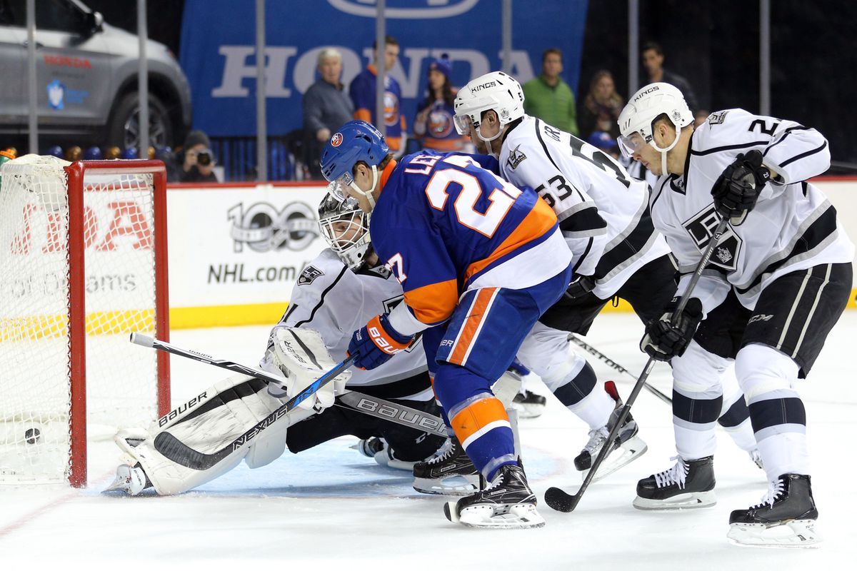 NHL: Los Angeles Kings at New York Islanders