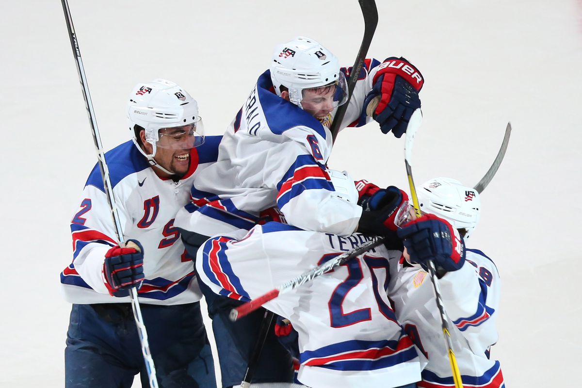2017 IIHF World Junior Championship semifinal: USA 4 - 3 Russia