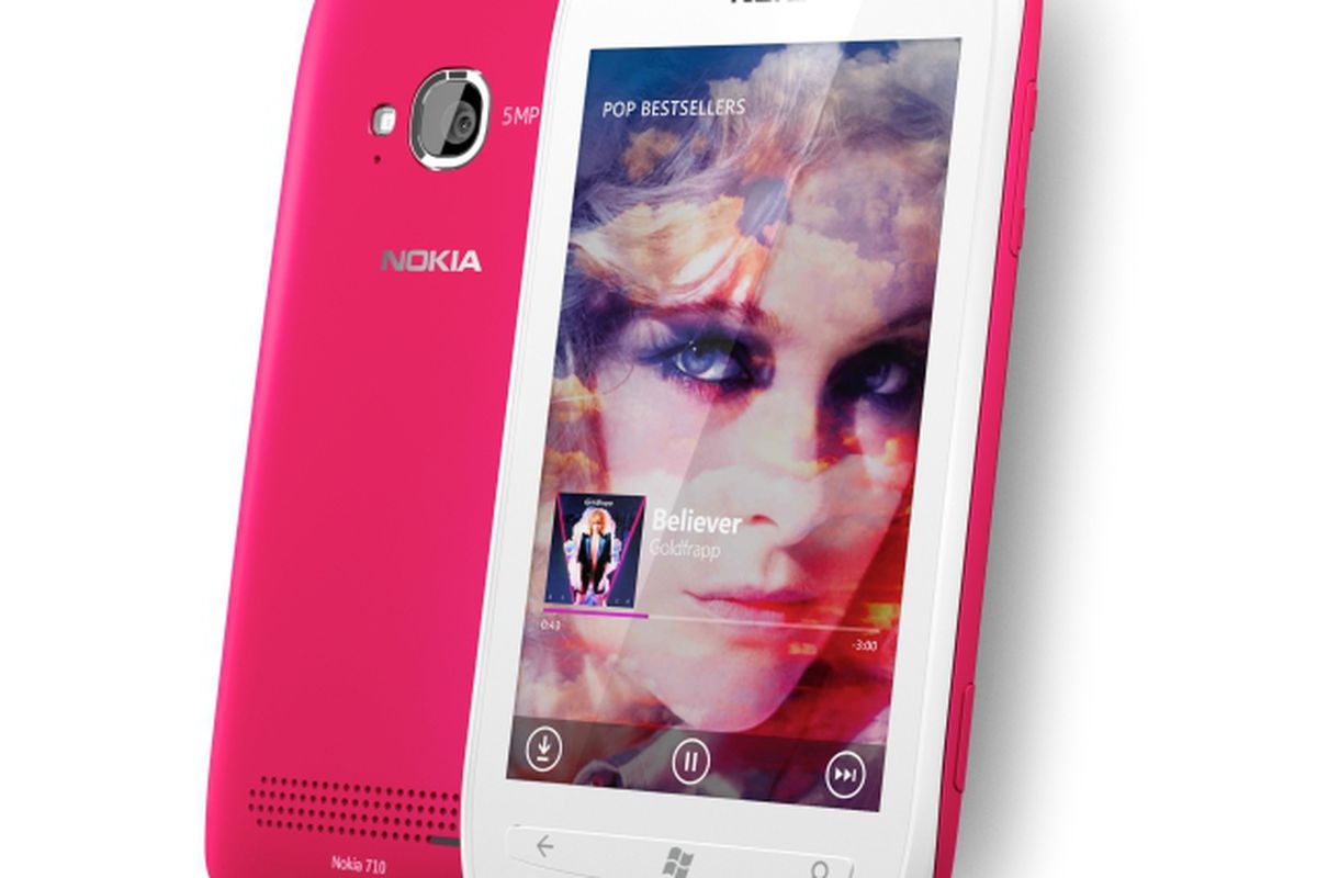 Nokia Lumia 710 press shot