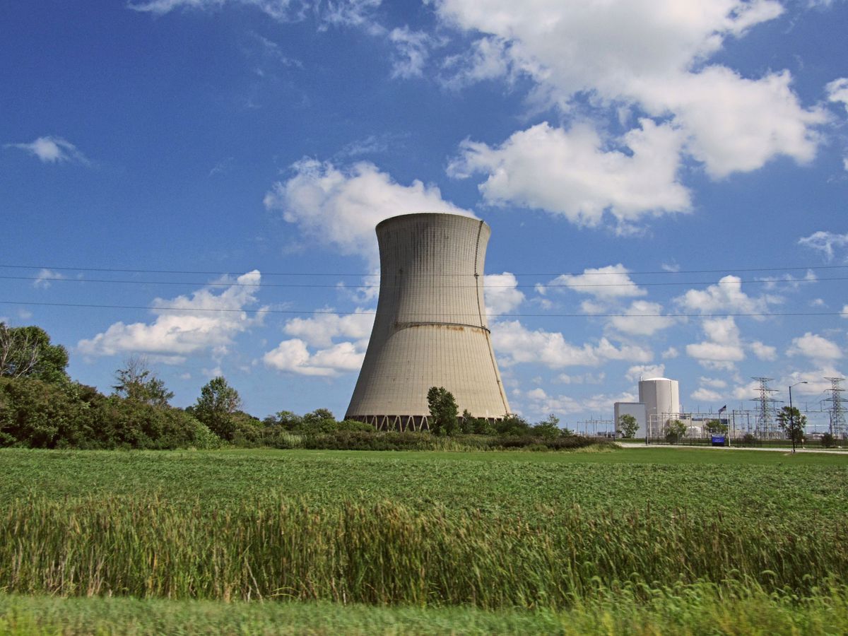 The Davis-Besse nuclear power station No. 1 in Ottawa County, Ohio