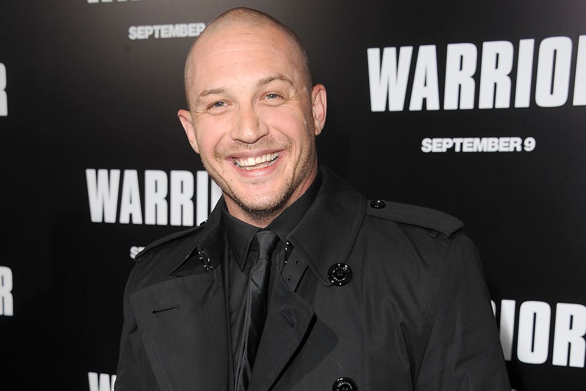 Tom Hardy attends the “Warrior” Los Angeles Premiere at ArcLight Cinemas on September 6, 2011 in Hollywood, California.