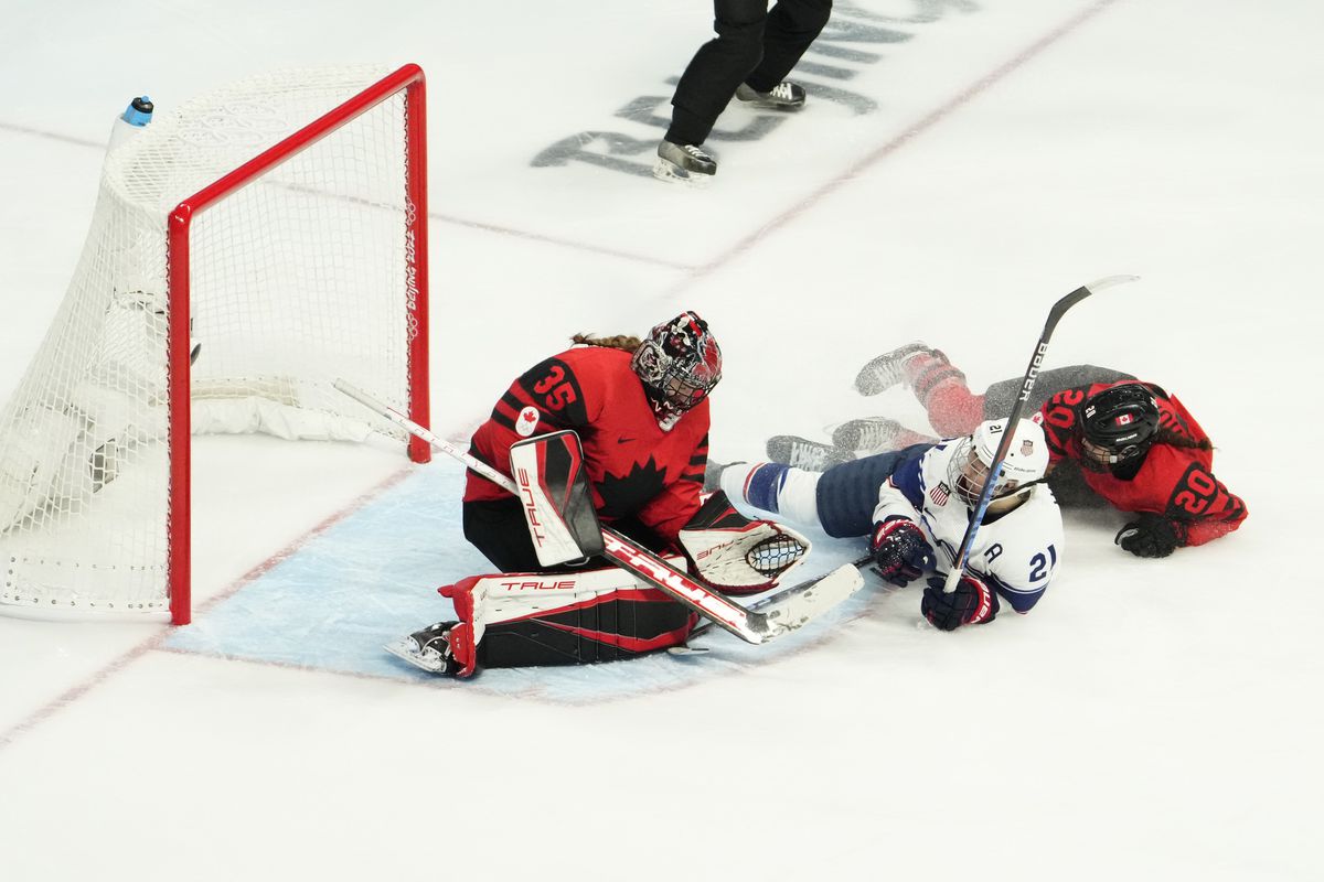 Olympics: Ice Hockey-Women Finals - Gold Medal Game - USA-CAN